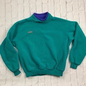 Vintage Columbia fleece pullover Sz L